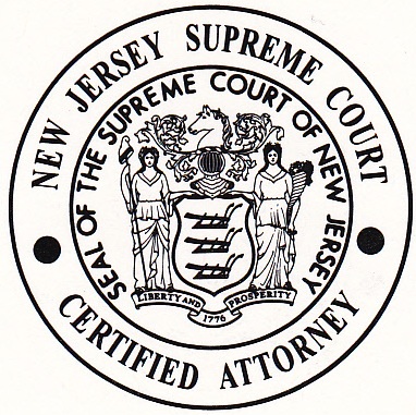 Badge - New Jersey Supreme Court Certified Attorney
