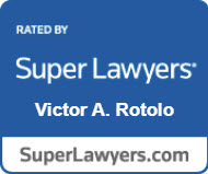 Badge - Rated by Super Lawyers Victor A. Rotolo