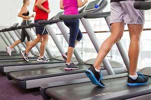 People at gym
